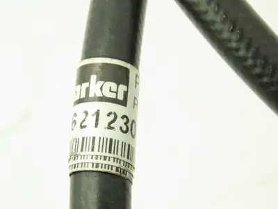 Parker H5007-4 Extreme Compact 1/4" x 90"  Hydraulic Hose Female JIC Swivel Ends