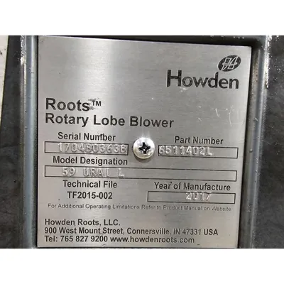 USED HOWDEN 59 URAI L