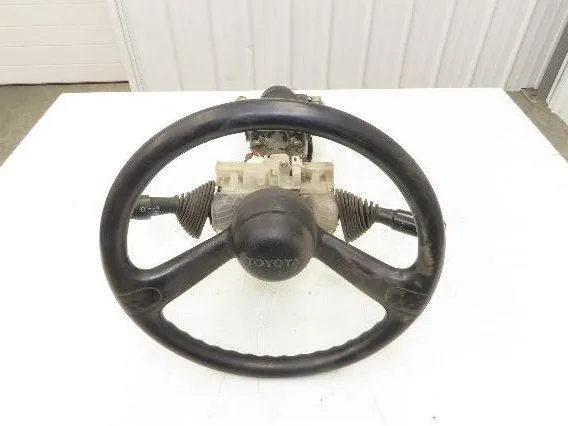 Toyota 7FBH25 Electric Forklift Steering Wheel Column Pump Controls Assembly