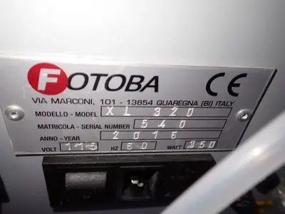 USED 2016 FOTOBA XL 320