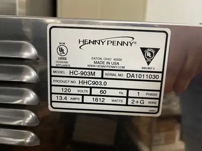 Used Henny Penny Used Henny Penny HC-903 CDT Heated Holding Pass Thru Cabinet with Flip Doors and Timers 120V Hot Food Warming, Holding, & Transport Cabinets Illinois US | Falcon Restaurant Supply #1375758