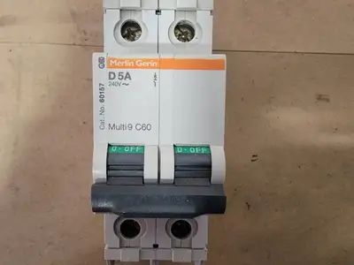 USED MERLIN GERIN MULTI 9 C60 D5A 2P