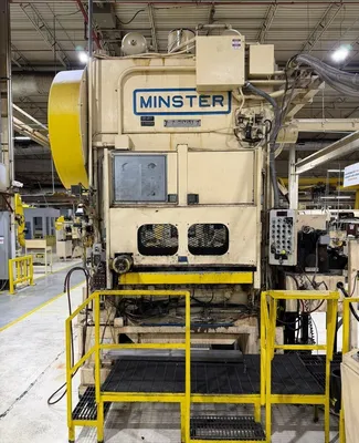 1986 MINSTER 150 TON SSDC PRESS Straight Side, Double Crank (Single Action) Presses | Timco, Inc. (15)