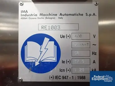USED IMA IMA Monoblock Filler/Plugger/Capper, Model F940