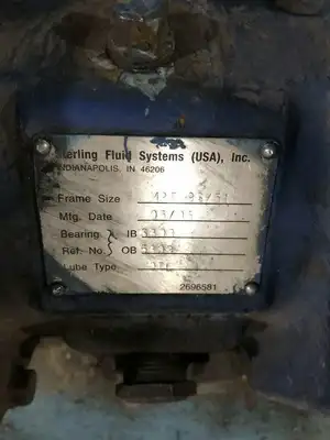 Sterling 8196-M DI Peerless Split-Case Centrifugal Pump 20HP 300GPM ; 8″ imp 3PH