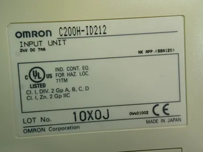 USED OMRON C200HID212