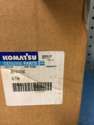 GENUINE KOMATSU AIR FILTER 3EA-01-A5390 / 3EA01A5390 NEW IN BOX FAST SHIPPING!