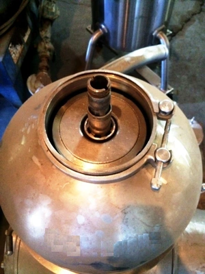 Westfalia MTA 50-01-024 warm milk separator, SS.