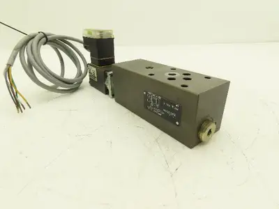 Wandfluh MVPSA06-A-100 Proportional Pressure Relief Valve 24V Solenoid PI35V-G24
