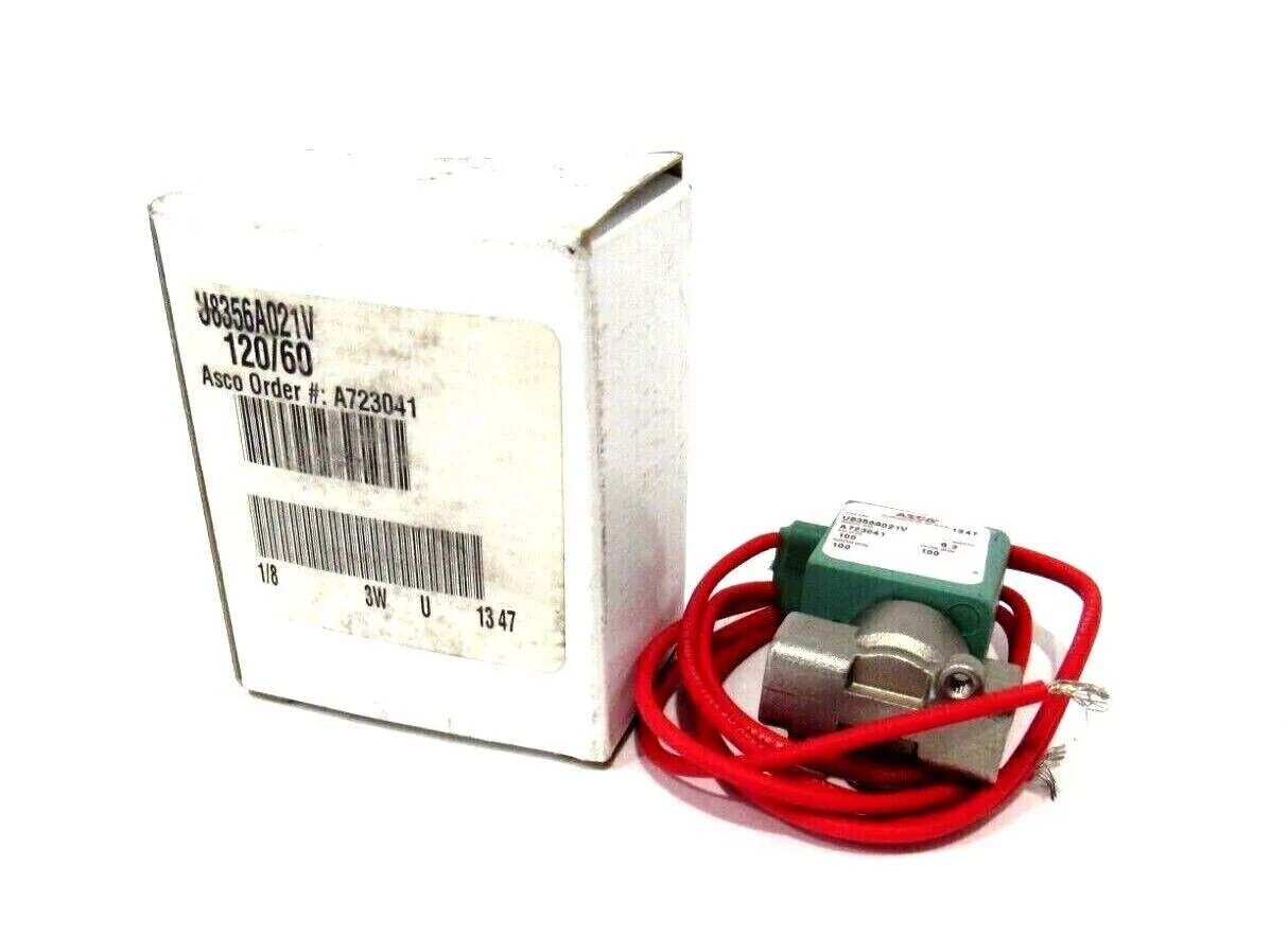NEW ASCO U8356A021V SOLENOID VALVE 120/60V