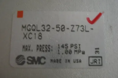 NEW SMC MGQL32-50-Z73L-XC18