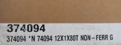 NEW DML 374094 CARBIDE TEETH SAW BLADE 12x1x80T
