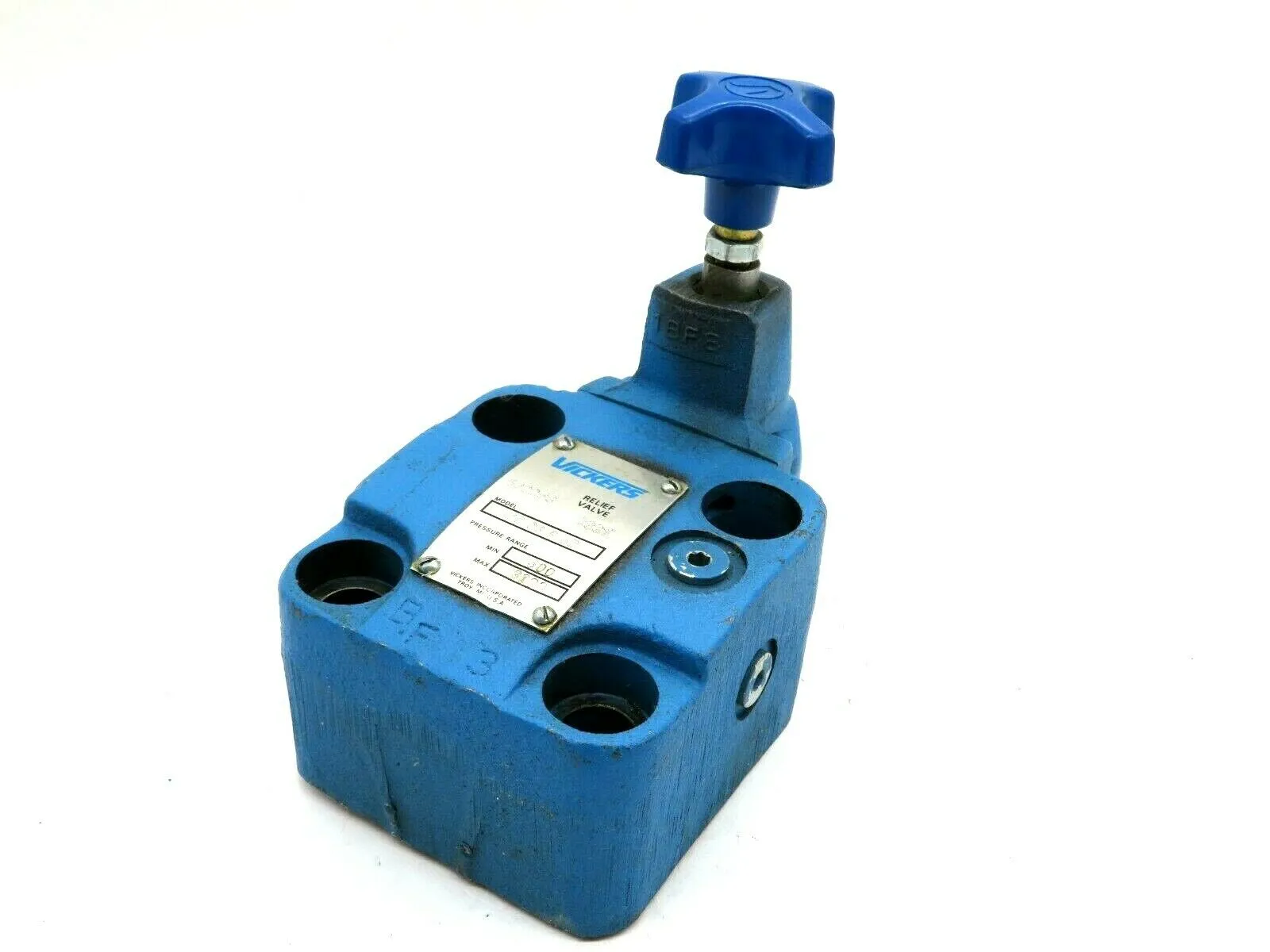 USED VICKERS CG-06-F-50 HYDRAULIC VALVE 572253 CG06F50