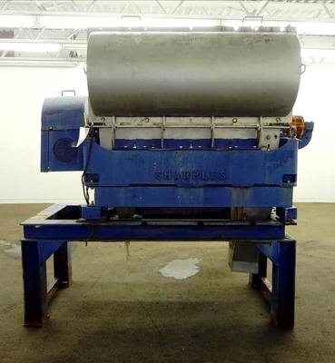(2) Sharples P3400 Super-D-Canter centrifuges, 316SS.