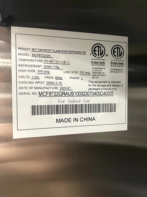 USED Atosa MCF8722GR