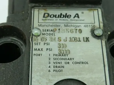 Used DOUBLE A _UNKNOWN_ Valves/Fittings | Arrow Industrial #628137