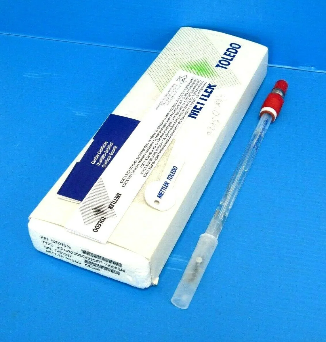 NEW METTLER TOLEDO 3250SG /225 /PT1000 /ISM PH PROBE 52002879
