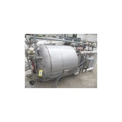 58 Cubic Ft Mac Stainless Steel Dense Phase Transporter Fluidizer Pressure Tank