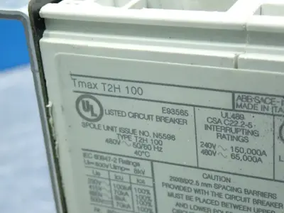 USED ABB TMAXT2H100