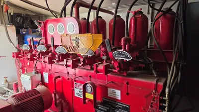 USED CONTROL TECHNOLOGY INC 5 STATION HYDRAULIC ACCUMULATOR