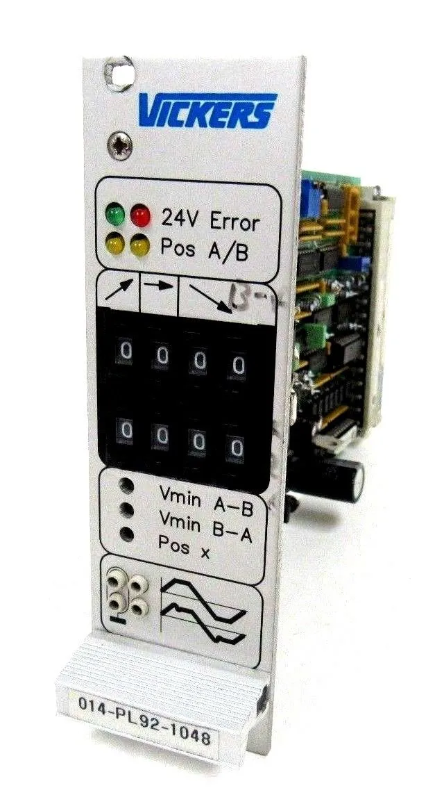 USED VICKERS EEA-POS-431-A-10 POSITIONING CONTROLLER EEAPOS431A10 014-PL92-1048