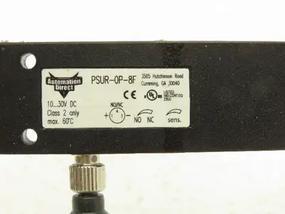 Automation Direct PSUR-0P-8F Photoelectric Fork Sensor U Frame 180mm Distance