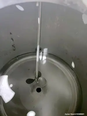 Used Amherst Approximately 75 Gallon 304L Stainless Steel Agitated Pressure Tank