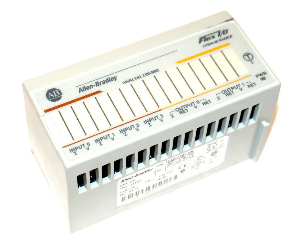 ALLEN BRADLEY 1794-IE4X0E2 COMBO MODULE 1794IE4X0E2