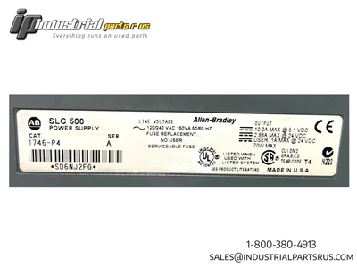 USED ALLEN BRADLEY 1746-P4