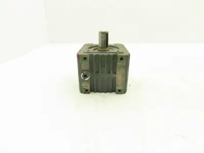 Ass-ag M 40 B Right Angle Worm Gearbox 82:1 Ratio 14mm