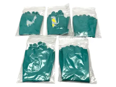 N/A | Industrial Chemical Work Gloves Medium LOT OF 5 - New
