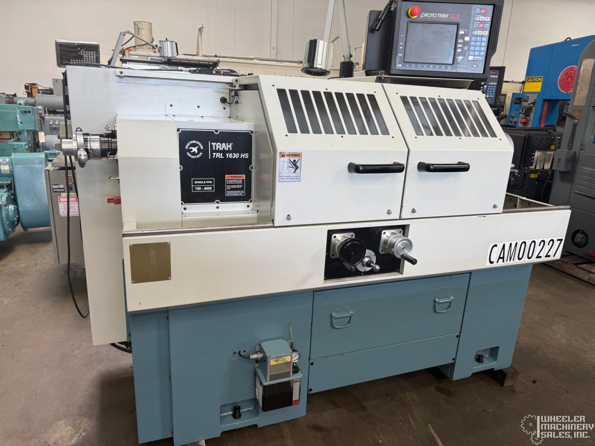 2018 Southwestern Industries Trak 1630SX Flat Bed CNC Lathe #8143 #1