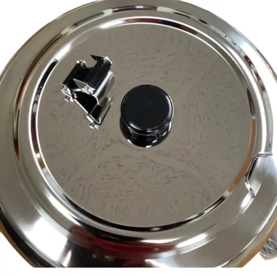 Compass 10L Electric Soup Kettle – Digital Controls, 400W, Stainless Steel, 200°F Max