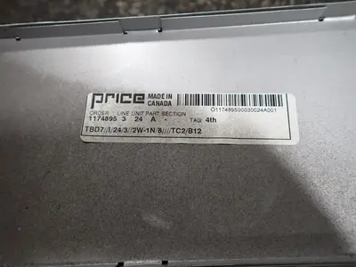 Price T-bar Return Diffuser