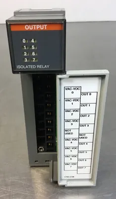 Allen-Bradley SLC500 1746-OX8 / A Isolated Relay Output Module 3D-14