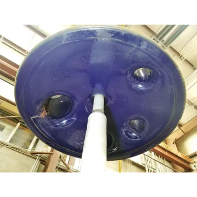 Used De Dietrich 30 Gallon Jacketed Glass-Lined Mixer Reactor
