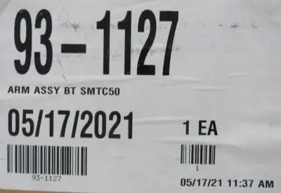 NEW HAAS 93-1127 ARM ASSEMBLY 931127