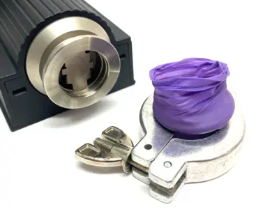 USED OERLIKON LEYBOLD VACUUM PTR225 PENNINGVAC VACUUM TRANSMITTER