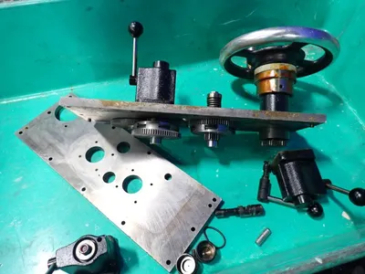 Lathe Carriage Apron Assembly