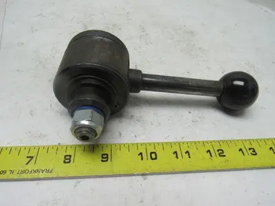 Kipp "Actima" Clamping Device W/1.301" Shaft W/Black Knob