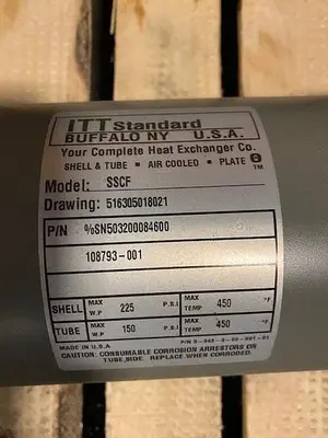USED ITT STANDARD SSCF