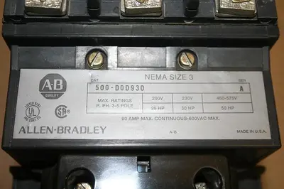 USED ALLEN BRADLEY 500-DOD930 SER A
