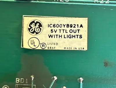 USED GE FANUC IC600YB921A