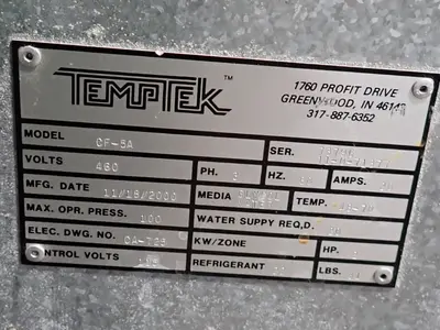 USED 2000 TEMPTEK CF5A