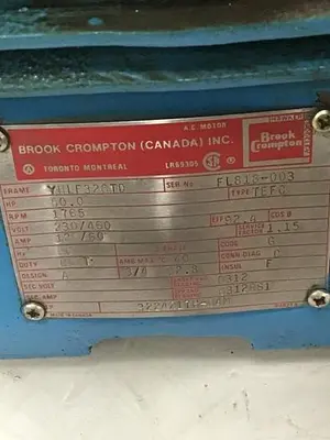 USED BROOK CROMPTON 3224217H-04M