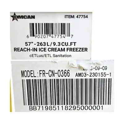 USED OMCAN PO-90-1125-131154
