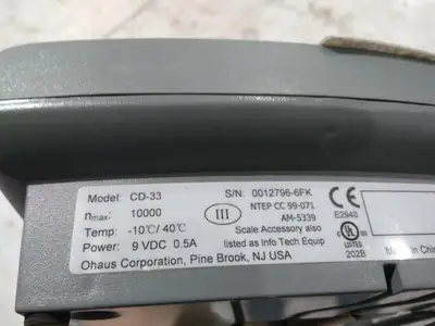 Used Ohaus Champ Square Platform Scale 0.1lb-500lb Platform Scales Michigan US | Maverick Industrial Sales #1489367