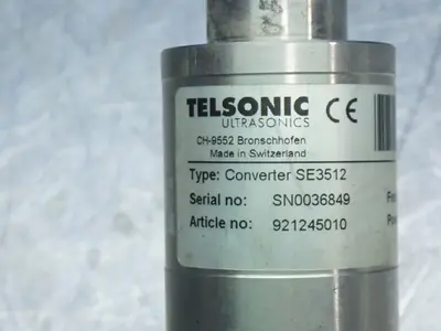 USED TELSONIC ULTRASONICS 921245010