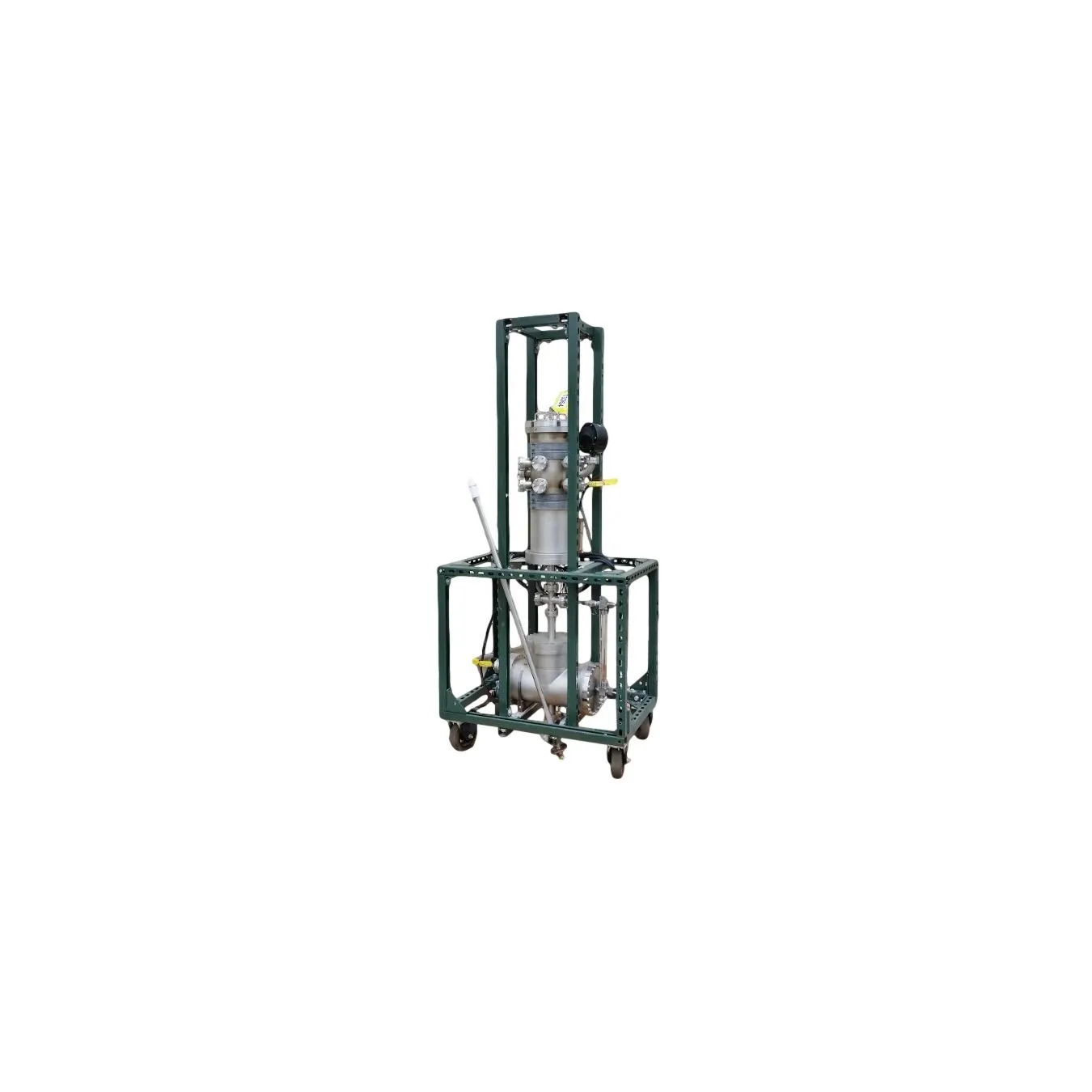 Used OGDEN MFG. STAINLESS HEATED CANISTER