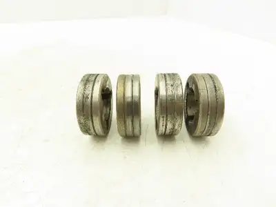 Miller Electric 053696 MIG Welding Wire Rollers 0.040V Groove Lot of 4